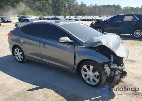 2013 Hyundai Elantra Gls z USA, uszkodzony, nr VIN 5NPDH4AE5DH453051